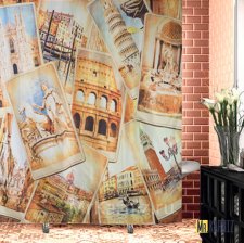 Штора для ванной ITALY Италия